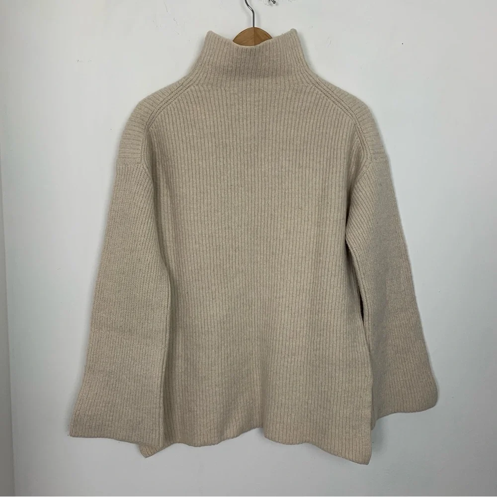 Aritzia Wilfred Le Fou Clemence Mock Neck Sweater - Picture 7 of 10